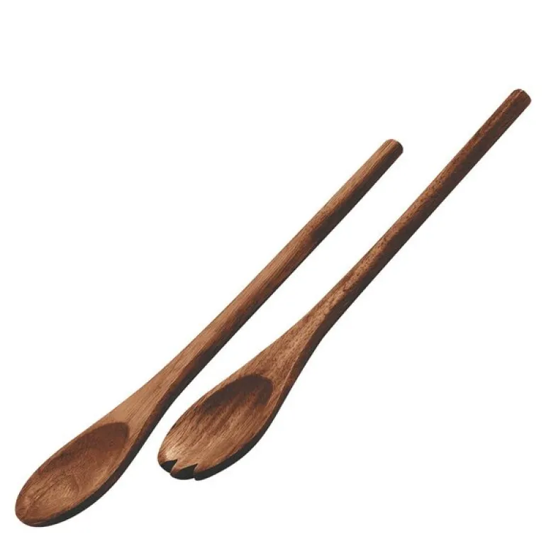Salatbestikk 35 cm akasie