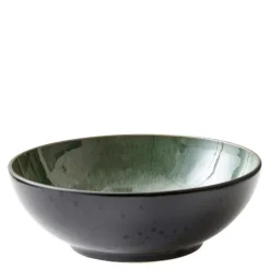 Salatskål 30 cm svart/grønn