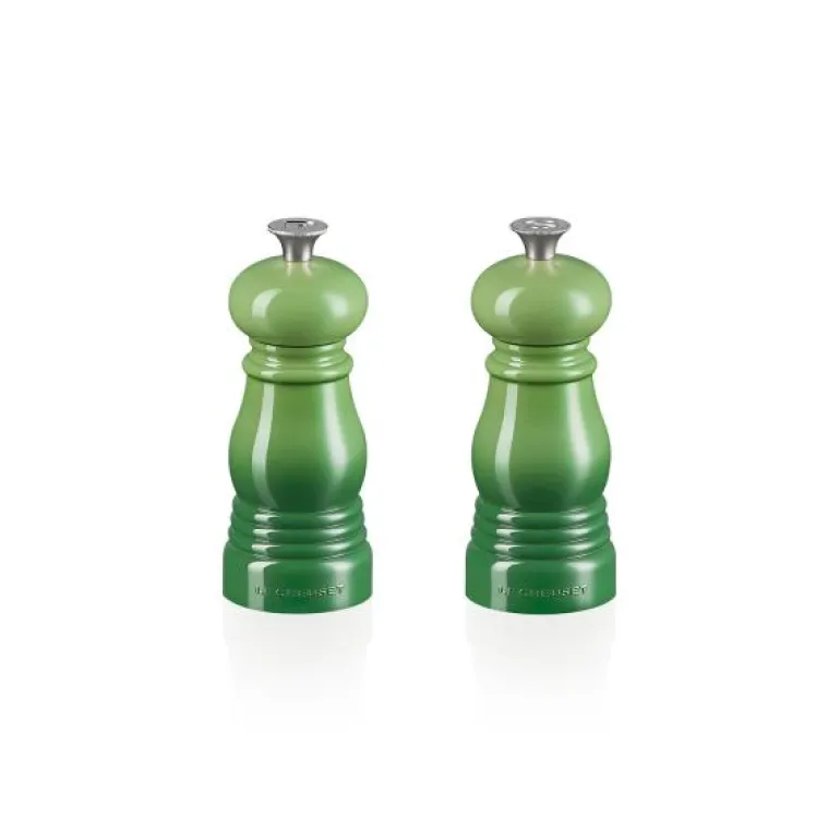 Salt- og pepperkvern sett 11 cm Bamboo Green
