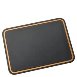 Sami skjærebrett i furu 44 cm svart