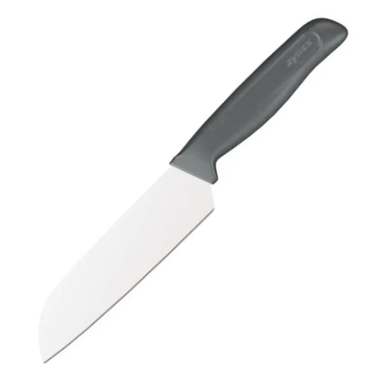 Santokukniv 15 cm grå