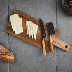 Santo ostesett m/2 kniver og skjærebrett