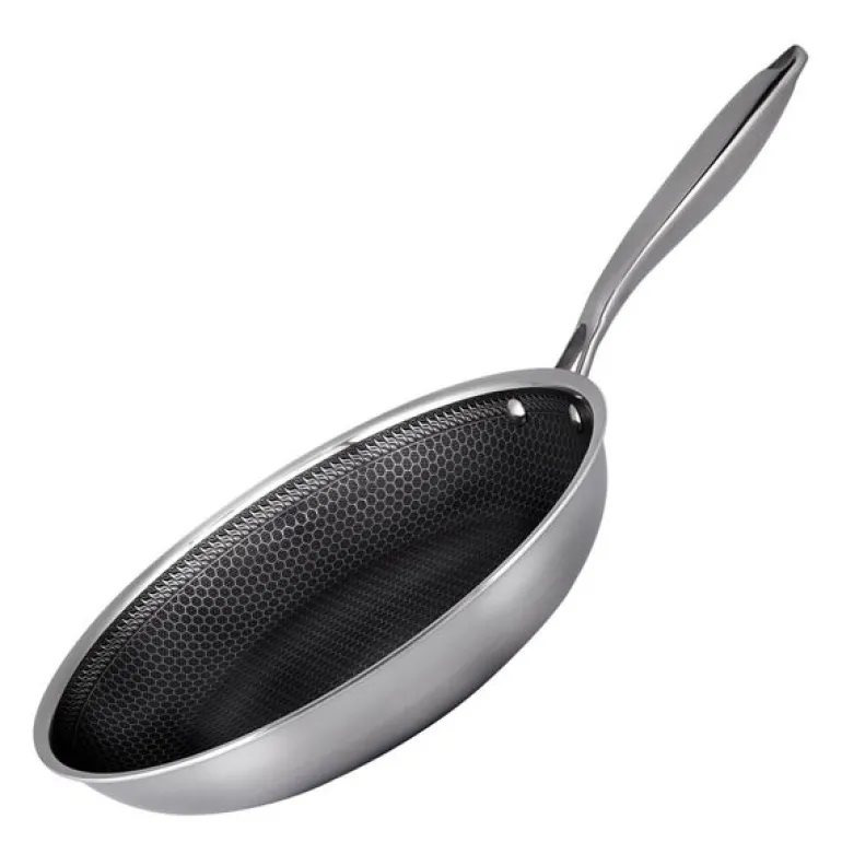 Santo stekepanne 28 cm stål/svart