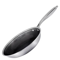 Santo stekepanne 24 cm stål/svart