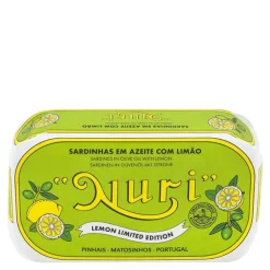 Sardiner i olivenolje og sitron 125g