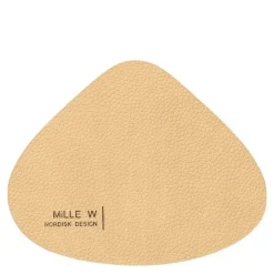 Sea Shell glassbrikke 10x13 cm beige