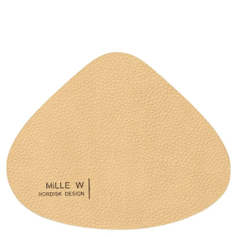 Sea Shell glassbrikke 10x13 cm beige