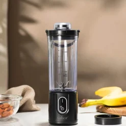 Select trådløs blender 0,4L svart/klar