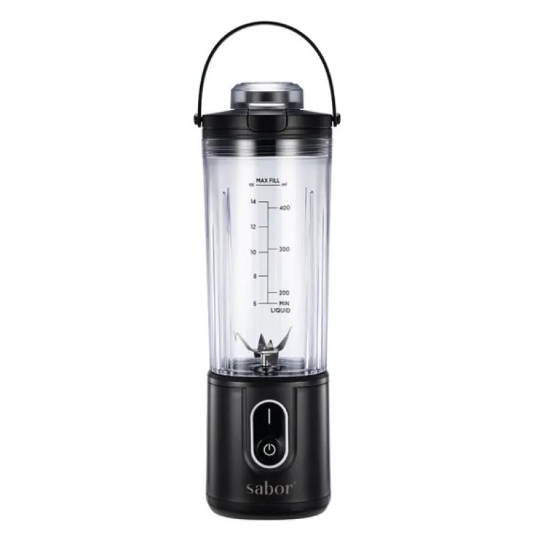 Select trådløs blender 0,4L svart/klar