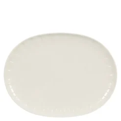 Senja serveringsfat oval 27x36 cm hvit