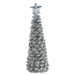 Serafina juledekorasjon tre 19,5 cm antikk sølv