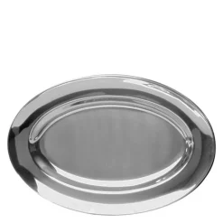 Serveringsfat ovalt 56x36 cm stål