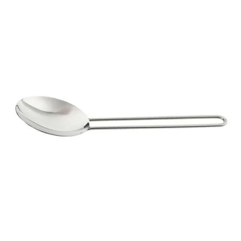 Serveringsskje oval liten 22 cm rustfritt stål