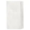 Serviett i bomull 20x20 cm 4 stk hvit