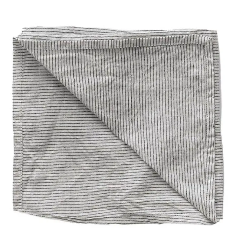 Serviett 45x45 cm pinstripe