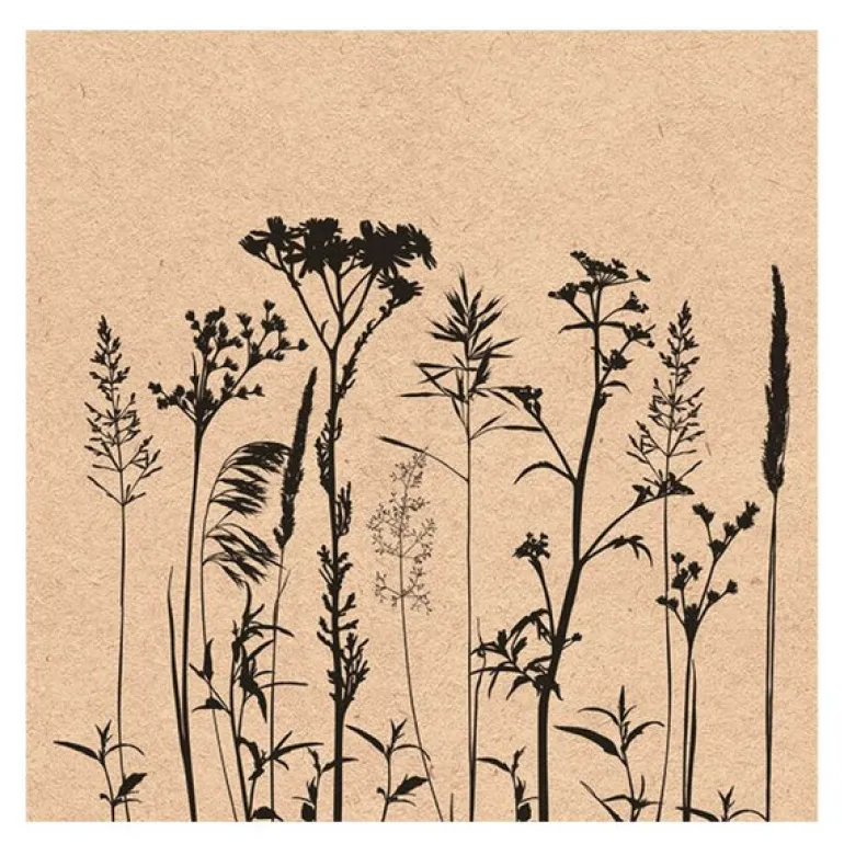 Serviett 33x33 cm 20 stk Herbs & Flowers