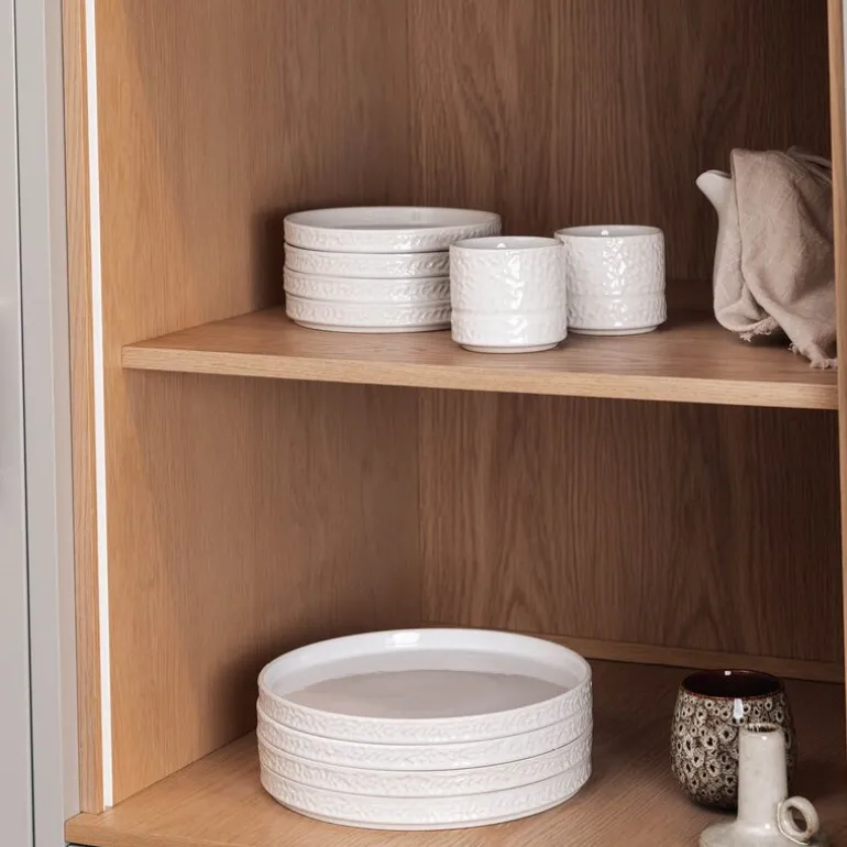 Servisen C tallerken 17,2 cm 4 stk hvit