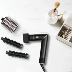 Shark Beauty FlexStyle 3-i-1 multistyler og hårføner HD426EU svart/rosé