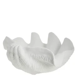 Shella seasell skål 41 cm hvit
