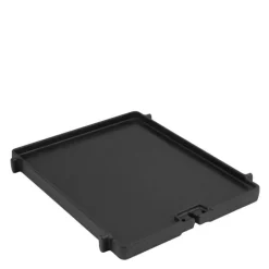 Sidebrenner stekeplate 31x24 cm støpejern