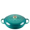 Signature buffetgryte støpejern 30 cm 3,5L Bleu Riviera