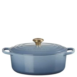 Signature oval gryte 4,1L chambray/gull