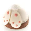 Silikonform halvkule 8 stk 5x2,5 cm