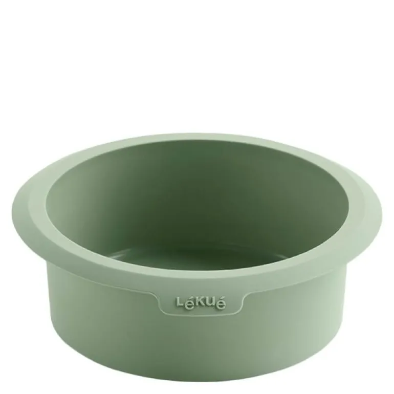 Silikonform til airfryer 15 cm grønn
