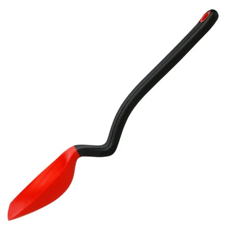 Silikonskje 28 cm rød