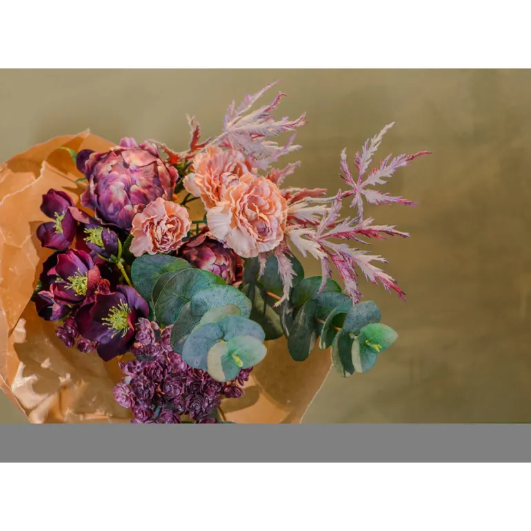 Silkeblomst japansk lønn 75 cm oransj