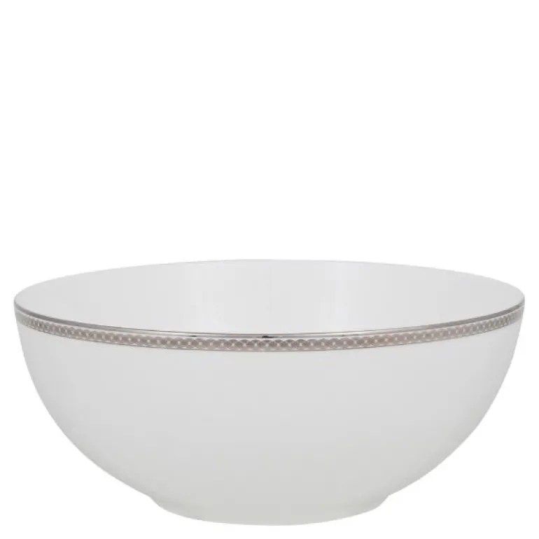 Silver Paisley bolle 19 cm