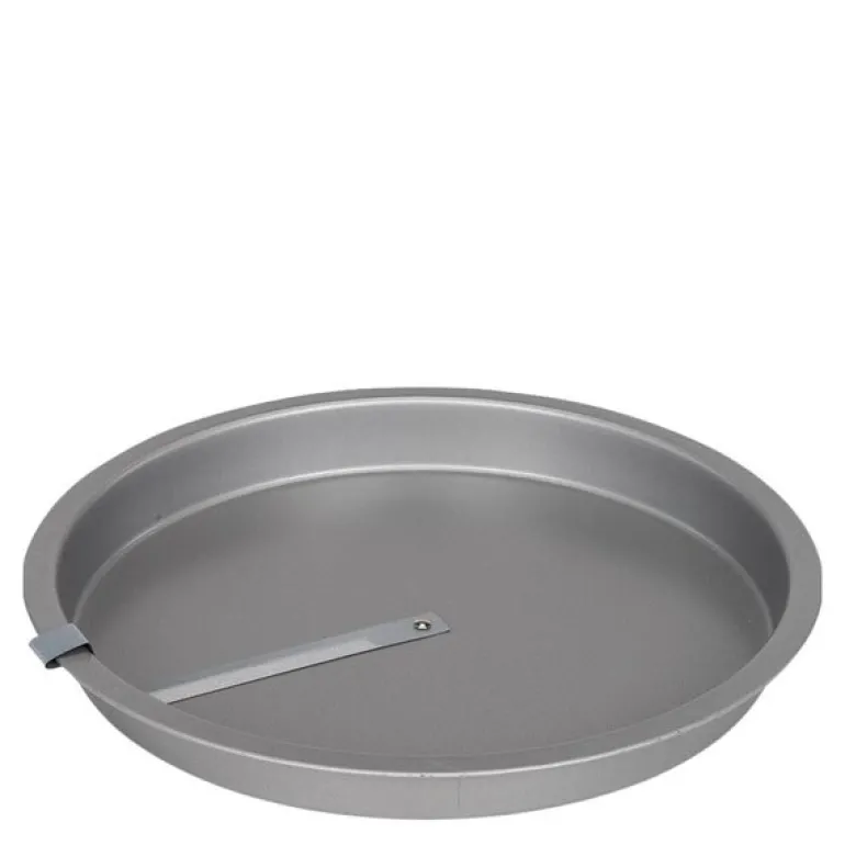 Silvertop smørkakeform m/ kniv 23 cm stål