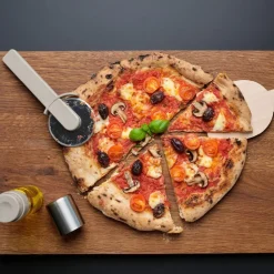 Singles pizzasett 3 deler soft taupe