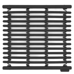 SinkSide oppvaskmatte silikon 30x30 cm mørk grå
