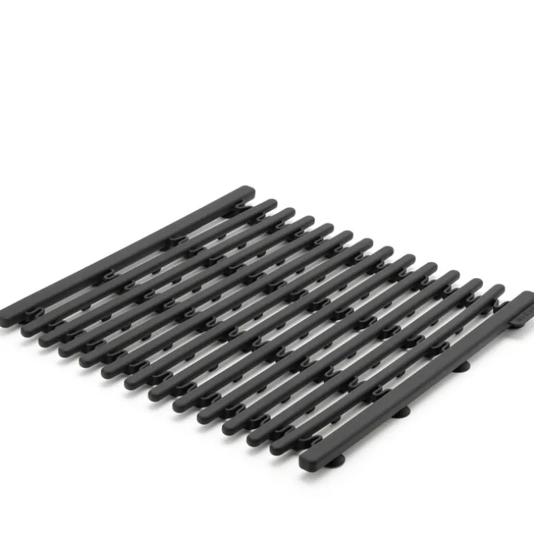 SinkSide oppvaskmatte silikon 30x30 cm mørk grå