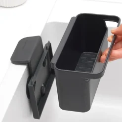 SinkSide oppvaskorganisator 10,6x12,7x17 cm mørk grå