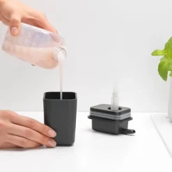 SinkSide såpepumpe 200 ml mørk grå
