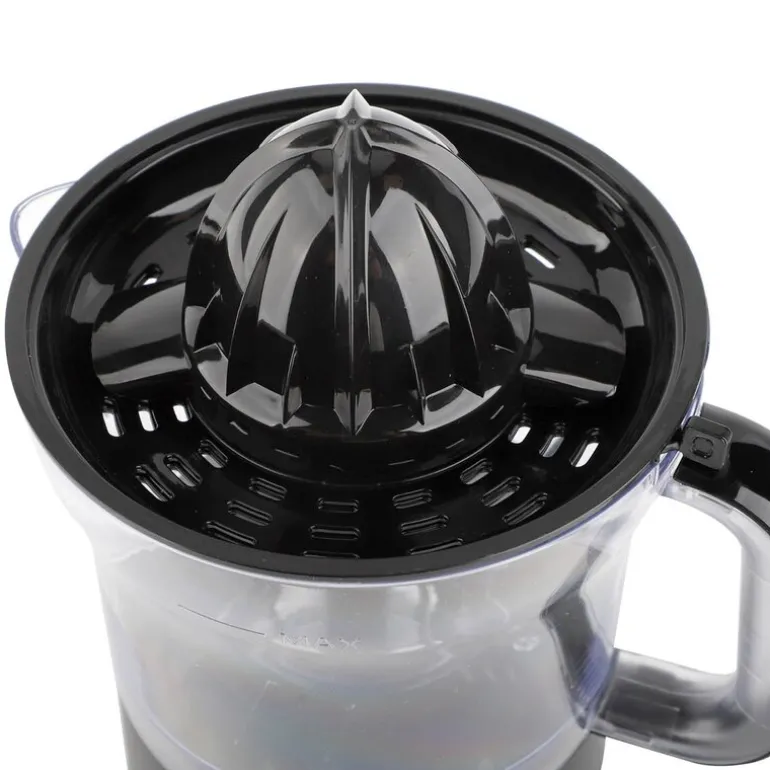 Sitruspresser med tilbehør 700 ml svart