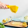 Sitruspresse sitron sammenleggbar 25 cm gul