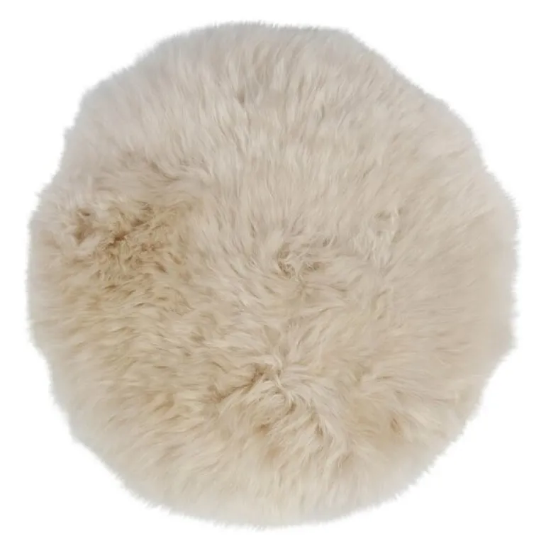 Sitteunderlag new zealand saueskinn lang ull 34 cm