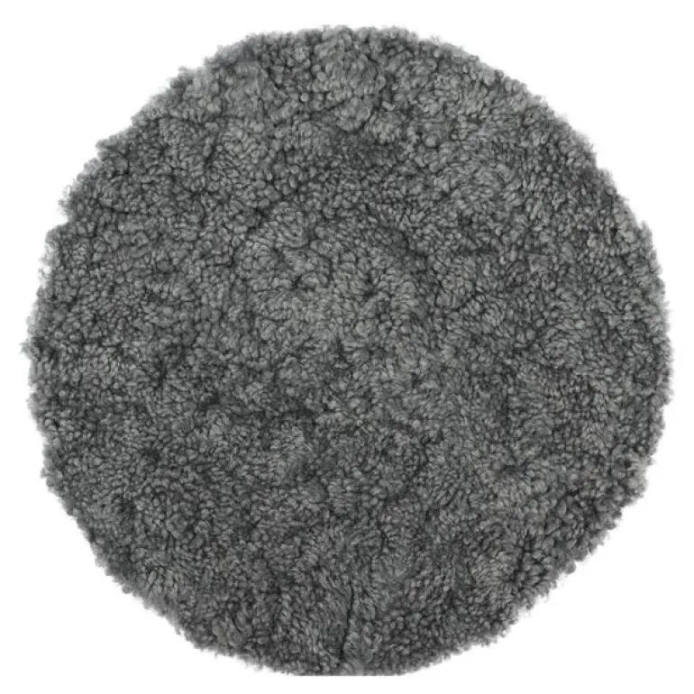Sitteunderlag new zealand saueskinn kort ull 34 cm light grey