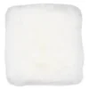 Sitteunderlag new zealand saueskinn lang ull 40x40 cm ivory