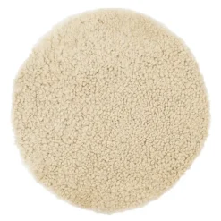 Sitteunderlag new zealand saueskinn kort ull 34 cm moon light