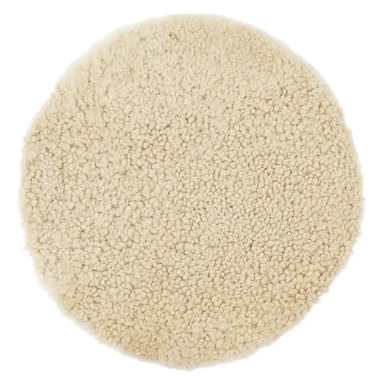 Sitteunderlag new zealand saueskinn kort ull 34 cm moon light