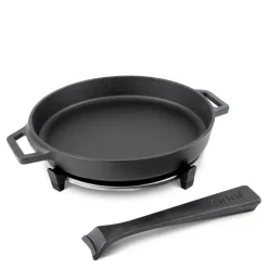 Skillet støpejernspanne 25 cm støpejern