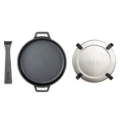 Skillet støpejernspanne 25 cm støpejern