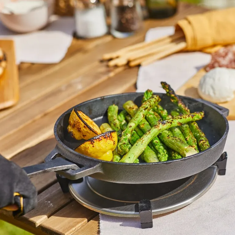 Skillet støpejernspanne 25 cm støpejern