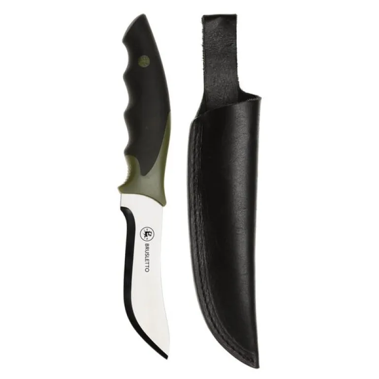Skinner kjøttkniv 22,5 cm svart/grønn
