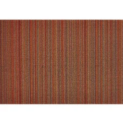 Skinny Stripe dørmatte 61x91 cm orange