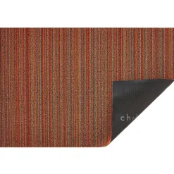 Skinny Stripe dørmatte 46x71 cm orange